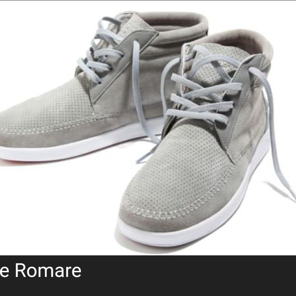 Clae Romare Hi Gray Fashion Sneakers